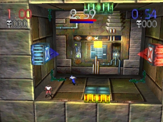 Jeu BLAST RADIUS Sur PlayStation 1 (PS1) - Complet Et En Bon état